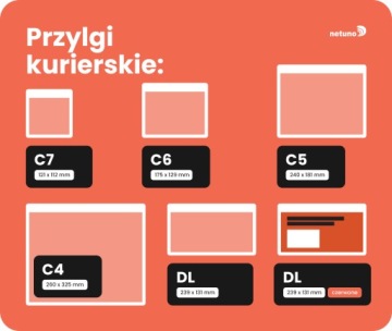 Фольгированные курьерские конверты с фальцем для накладной С5, 5000 шт.