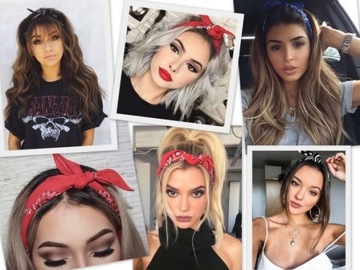 БАНДАМ, ШАРФ, ШАРФ, РАЗНЫЕ ЦВЕТА, УЗОРЫ