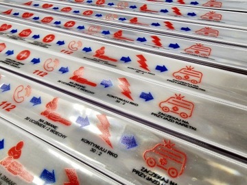 100 шт. - Светоотражающая лента с принтом + простой дизайн БЕСПЛАТНО.