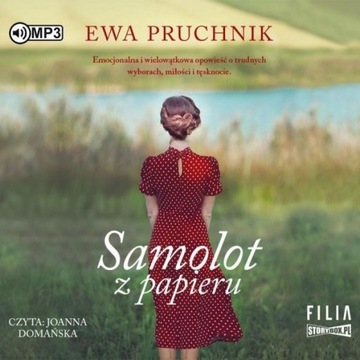 SAMOLOT Z PAPIERU AUDIOBOOK, EWA PRUCHNIK