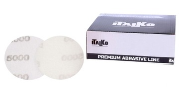 ITALKO PAPIER ŚCIERNY KRĄŻEK NA RZEP 75MM P5000