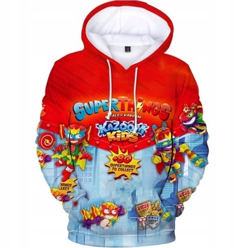 ТОЛСТОВКА 3D SUPER THINGS ZINGS KAZOOM BLAST РАЗМЕРЫ