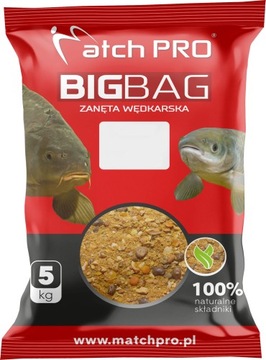 Zanęta Match Pro Big Bag Płoć Czekolada 5kg