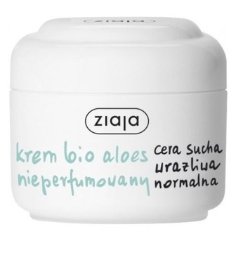 ZIAJA BIO KREM ALOESOWY NIEPERFUMOWANY 50ml