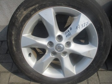 КОЛЕСА АЛЮМИНИЕВЫЕ КОЛЕСА ШИНЫ 215/55/R17 NISSAN JUKE
