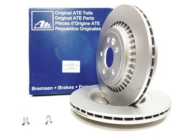 ЗАДНИЕ ДИСКИ+колодки ATE VOLVO S60 II S80 II V60