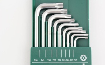 НАБОР КЛЮЧЕЙ JONNESWAY TORX С ОТВЕРСТИЯМИ T10-T50