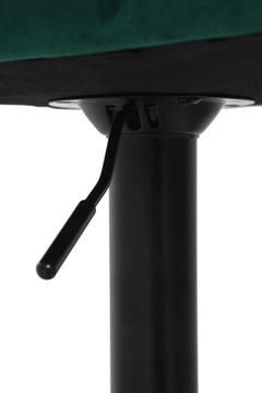 Fotel Obrotowy Biurowy z Zagłówkiem Czarny Regulowany Wygodny Bujany