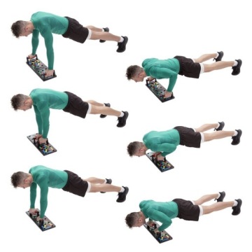 PUSH UP Board Многофункциональная доска для отжиманий HMS