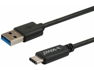 Kabel USB - USB 3.1 typ C Savio 1 m