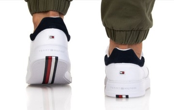 Tommy Hilfiger Męskie sneakersy skórzane r. 40