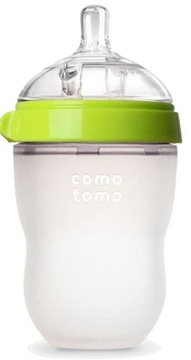 СИЛИКОНОВАЯ БУТЫЛОЧКА АНТИКОЛИКОВАЯ 250 МЛ COMOTOMO