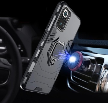 БРОНИРОВАННЫЙ ЧЕХОЛ ДЛЯ XIAOMI REDMI NOTE 10 PRO + СТЕКЛО