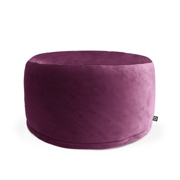 Pufa podnóżek VELVET VE2202 | ciemny fiolet S