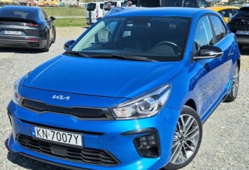 Kia Rio IV Hatchback 5d Facelifting 1.0 T-GDI 100KM 2022 Kia Rio GT-Line, Niski przebieg, Benzyna Hybryda 100 KM,Polecam Benzyna, zdjęcie 1