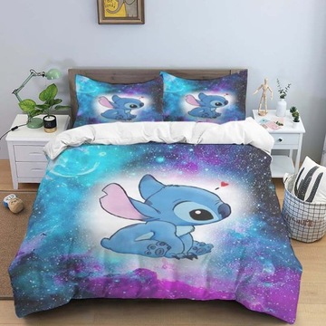 КОМПЛЕКТ ПОСТЕЛЬНОГО ПРИНАДЛЕЖНОСТИ С НАВУШКОЙ DISNEY STITCH