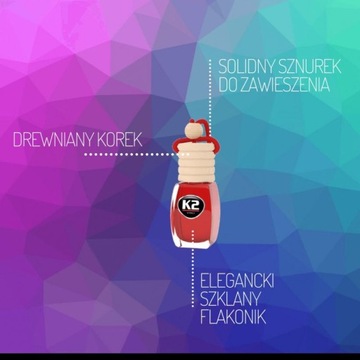 ПОДВЕСКА ДЛЯ АВТОМОБИЛЯ K2 STRAWBERRY АРОМАТНАЯ ПОДВЕСКА