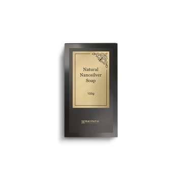 RAYPATH Mydło z Nanosrebrem – Natural Soap Szare 100g