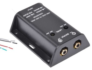 RCA выходной адаптер усилитель аудио преобразователь 2x RCA HI Low