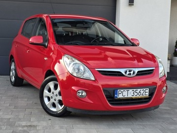 Hyundai i20 I Hatchback 5d 1.2 DOHC 78KM 2010 Hyundai i20 NOWY ROZRZĄD + OLEJ bezwypadkowy