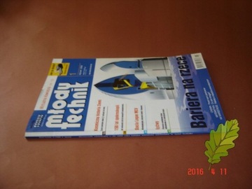 Młody technik nr 1 styczeń 2008 rok