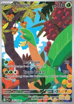 Oryginalna Karta Pokemon Paldea Evolved - Tropius PAL 195