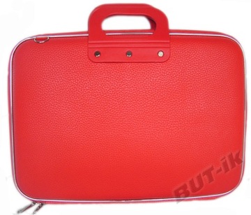 СУМКА ДЛЯ НОУТБУКА КОЖАНАЯ СУМКА 15 16 ДЮЙМОВ, КРАСНАЯ