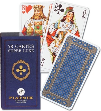 KARTY DO GRY PIATNIK TAROT DE LUX 4818