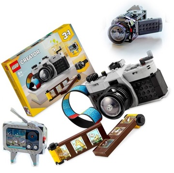 LEGO Aparat w stylu retro Creator 3 w 1 Retro Camera