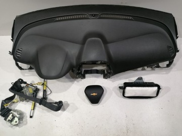 CHEVROLET SPARK USA DESKA KONZOLA AIRBAG PÁSY