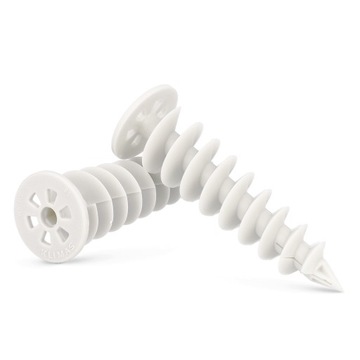 10x Дюбеля-шурупы для анкеров из пенополистирола 85 мм SNAIL 85x28 мм Klimas Wkręt-Met