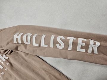 HOLLISTER bluzka brazowa big log M