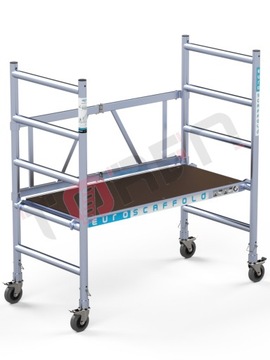 Rusztowanie Przegubowe Aluminiowe EUROSCAFFOLD Compact WYS.3M PROFESJONALNE