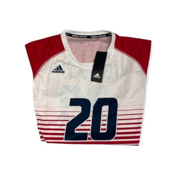 Красная футболка Adidas VOLLEYBALL USA 20 L