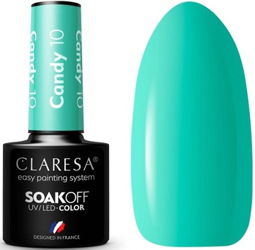 CLARESA LAKIER HYBRYDOWY UV/LED CANDY 10