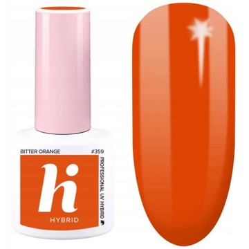 HI HYBRID LAKIER HYBRYDOWY 359 BITTER ORANGE 5ml