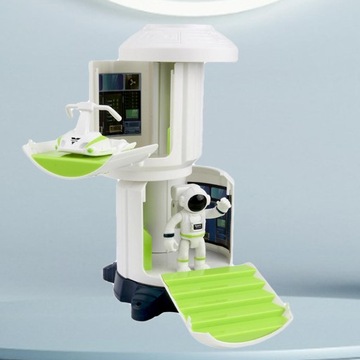 Моделирование Космос Игрушечный транспорт Свет и звуки Исследуйте космос Космическая станция