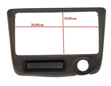 Рамка магнитолы Toyota Yaris Vitz Echo 1999-2005 гг.