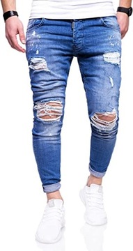 RT9508 BEHYPE JN-3296 SPODNIE JEANS SLIM FIT 31