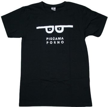 Koszulka PIDŻAMA PORNO PP black logo * rozmiar XS
