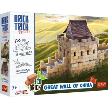Brick Trick Great Wall of China BUDUJ Z CEGŁY Mur Chiński Trefl 61609