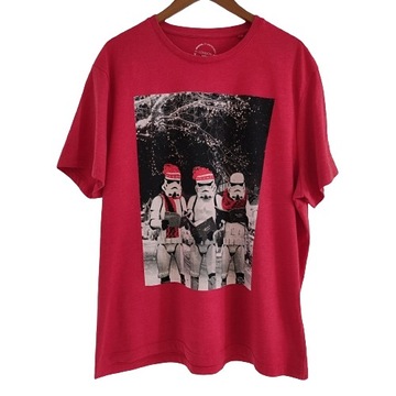 XXL TU CLOTHING koszulka świąteczna Star Wars troopers szturmowcy Mikołaj