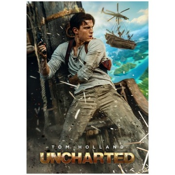 Plakat Uncharted Tom Holland