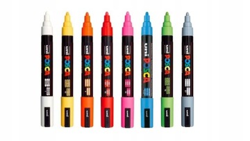 Набор маркеров POSCA PC-5M 8 шт. УНИ