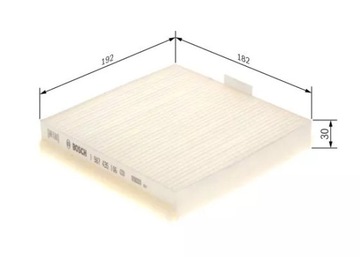 BOSCH 1 987 435 106 FILTR VENTILACE PROSTORU