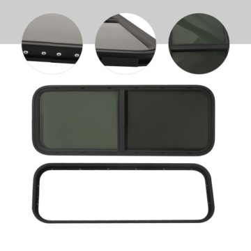 РАЗДВИЖНОЕ ОКНО ДЛЯ КЕМПИНГОВОГО ПРИЦЕПА 100 Х 40 СМ