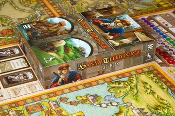 СТРАТЕГИЧЕСКАЯ НАСТОЛЬНАЯ ИГРА HANSA TEUTONICA BIG BOX