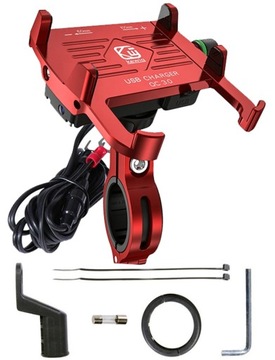 ДЕРЖАТЕЛЬ ДЛЯ ТЕЛЕФОНА ЗАРЯДНОЕ УСТРОЙСТВО ДЛЯ МОТОЦИКЛА USB 3.0 QC