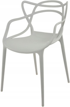 Krzesło Dankor Design Masters JASNO SZARY