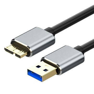 USB 3.0 A «папа» к внешнему жесткому диску Micro B длиной 2 м